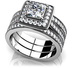 Custom Bridal Rings, Diamond Wedding Rings, Engagement Rings by Anjolee