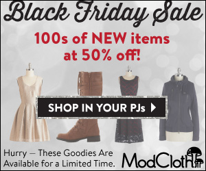 ModCloth Black Friday 2013