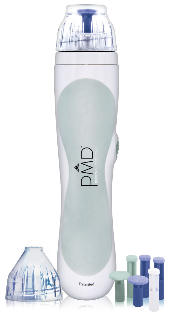 Personal Microderm Device Before and After Wrinkles