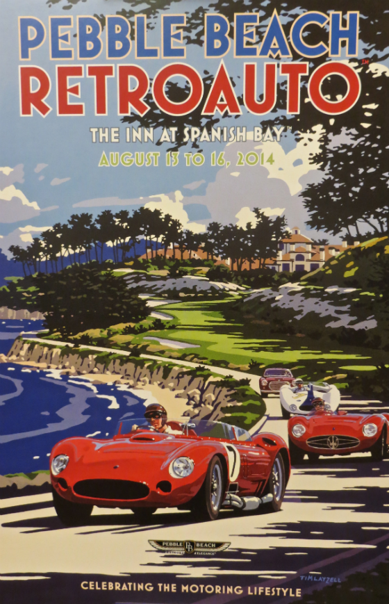 2014 Pebble Beach Concours d'Elegance Retro Auto