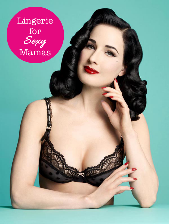 Von Follies by Dita Von Teese Maternity Lingerie Collection