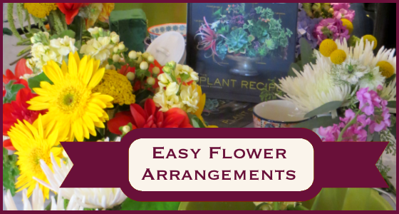 Easy Flower Arrangements - DIY Floral Centerpieces