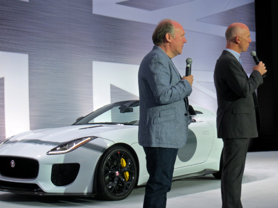 Ian Callum and John Edwards Jaguar Pebble Beach Concours d'Elegance Party 2014