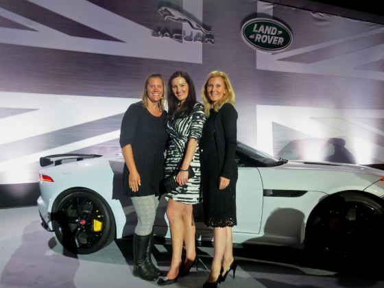 Kay Sorensen and Natascha Wolber Jaguar Pebble Beach Concours d'Elegance Party 2014