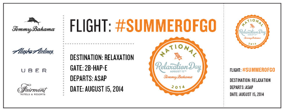 Tommy Bahama Summer of Go Sweepstakes