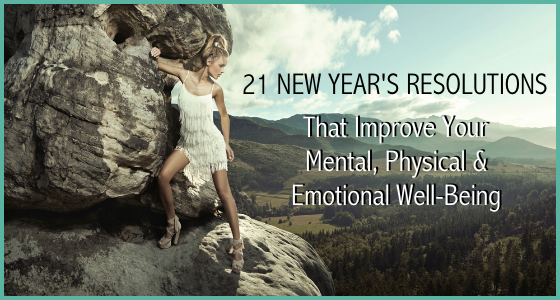 21 New Years Resolutions