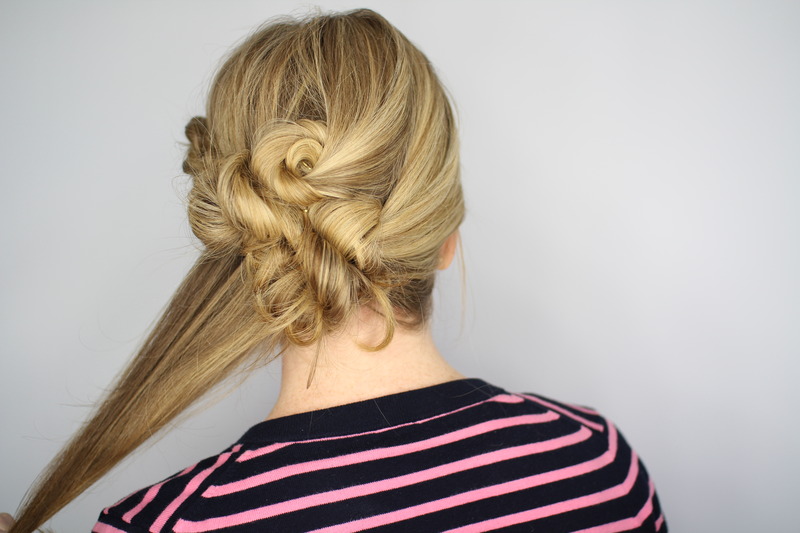 Beauty Tutorial Easy Knotted Updo Hairstyle Guide