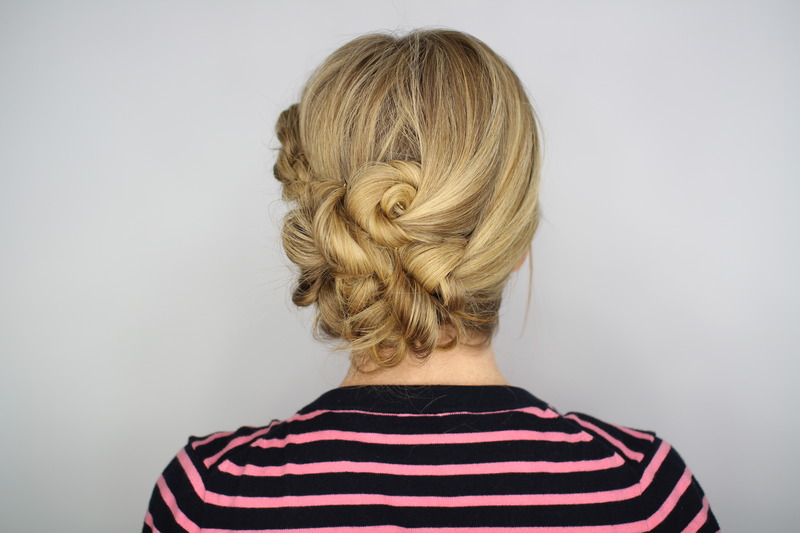 Beauty Tutorial Easy Knotted Updo Hairstyle Guide