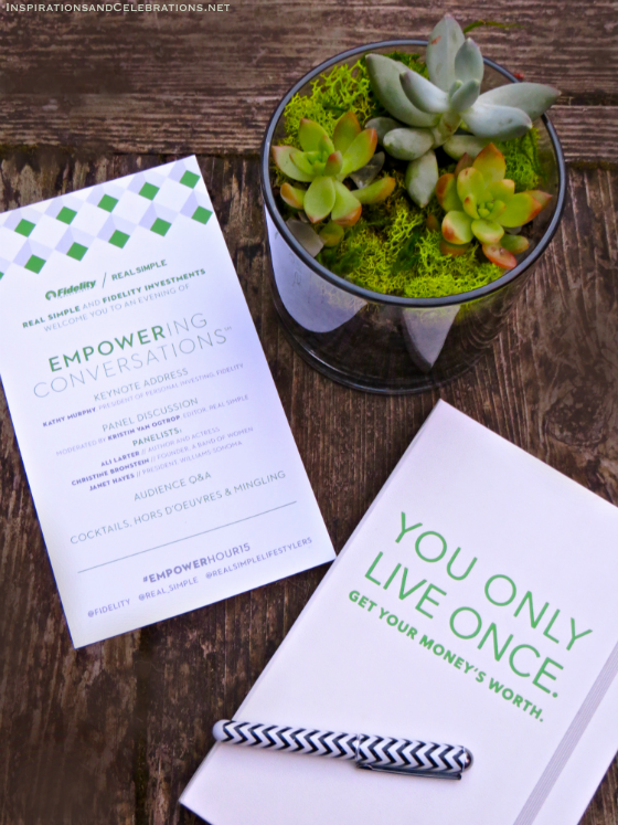 Real Simple Fidelity #EmpowerHour15 Event