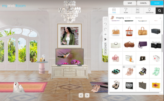 myWebRoom Interior Design and Bookmarking Site