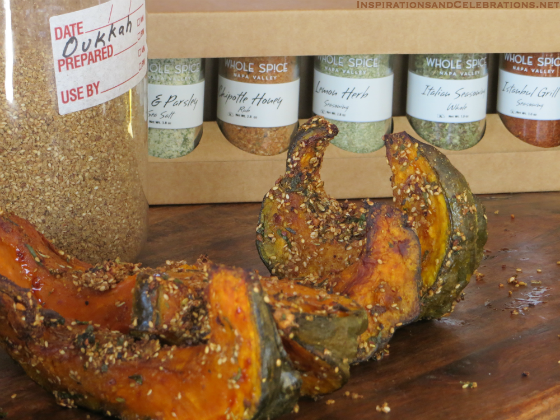 Dukkah Crusted Roasted Pumpkin