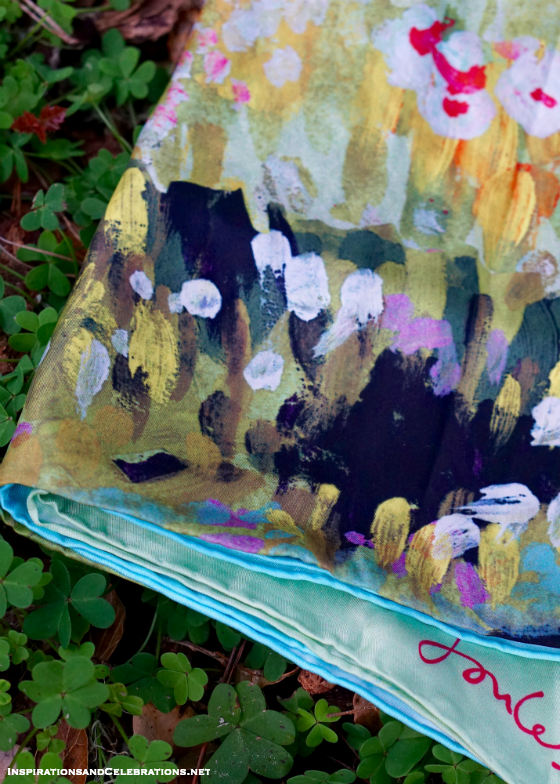 The Lucky Lady's Style and Beauty Giveaway - Joules Silk Scarf