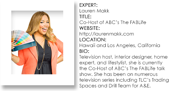 Interior Design Expert - Lauren Makk