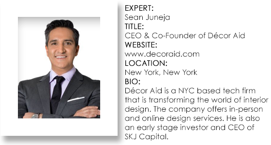 Interior Design Expert - Sean Juneja
