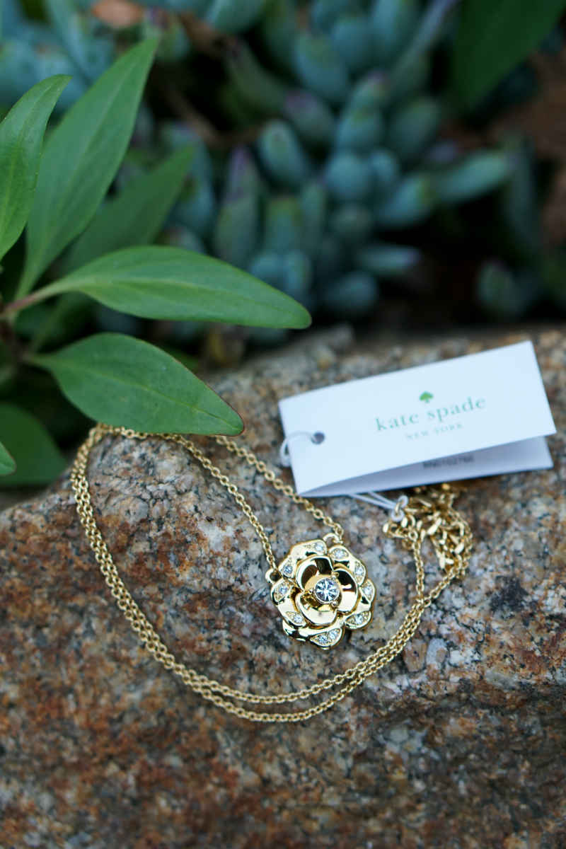 Live What You Love Summer Giveaway - Kate Spade Pendant Necklace