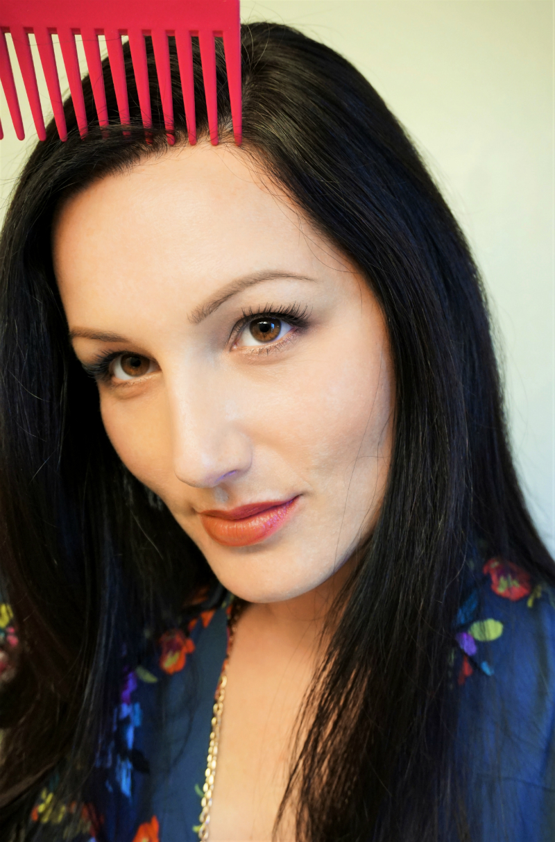 Work-To-Weekend Hairstyle Tutorial: Get a Sleek Office Look with Conair Diamond Infused Ceramic Smoothing Hot Brush