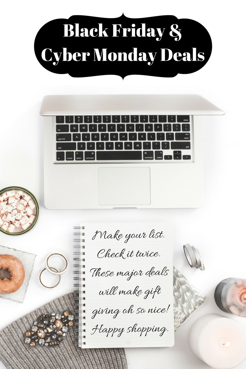 Black Friday & Cyber Monday Deals