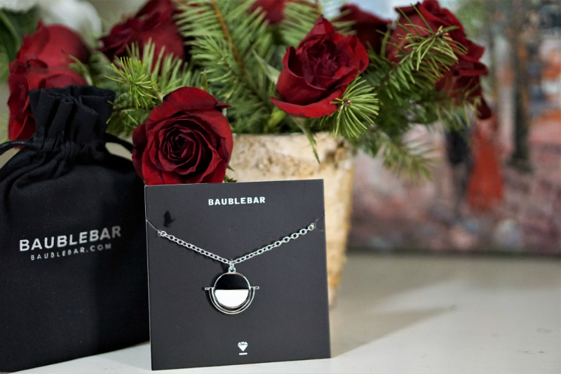 New Year New You GirlBoss Giveaway - BaubleBar Snowfall Pendant