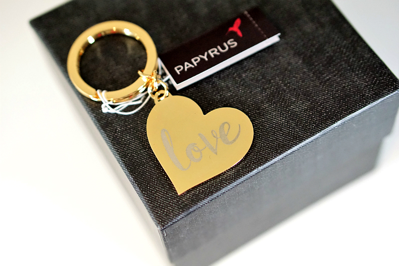 The Things We Love Valentines Giveaway - Papyrus Love Heart Keychain