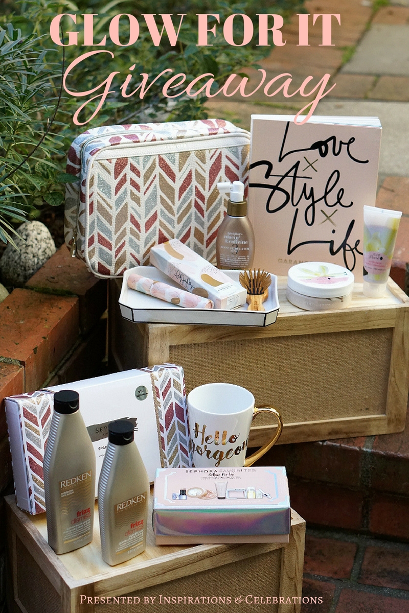 The Glow For It Giveaway by Inspirations & Celebrations