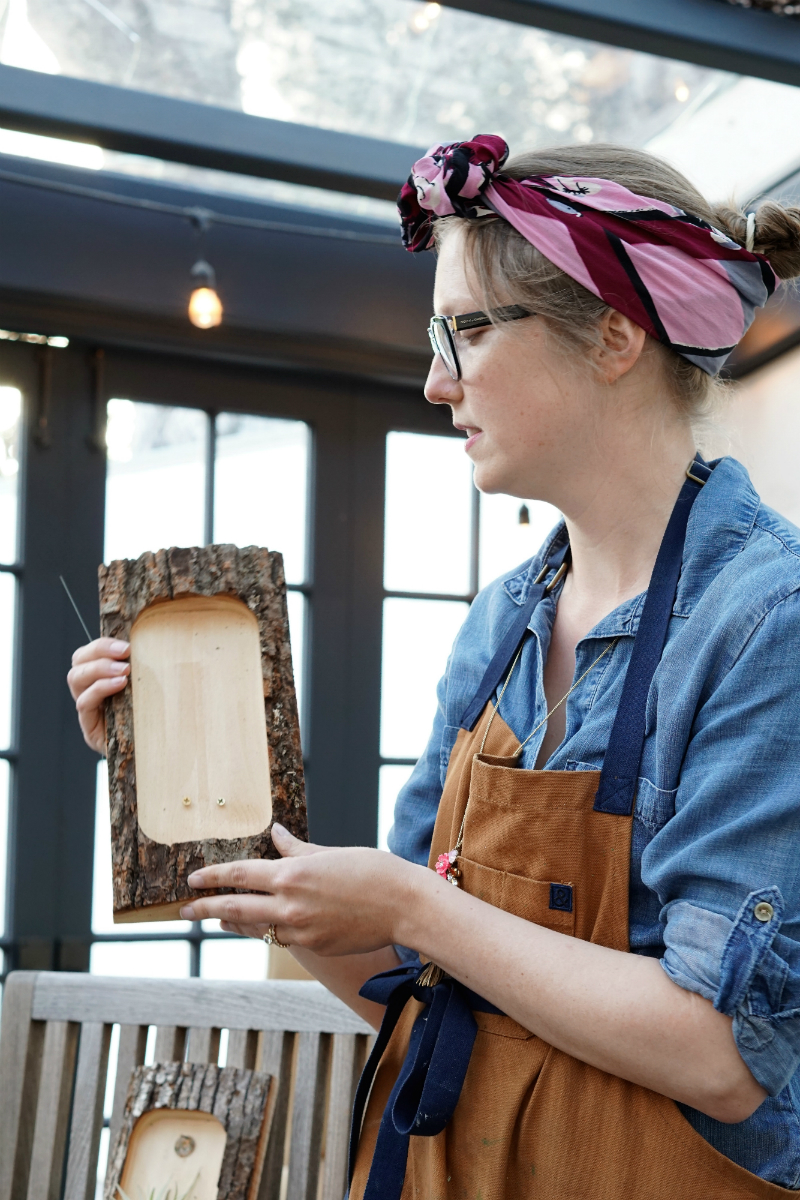 Folktale Artisan Workshop on How To Create a DIY Mini Wall Garden