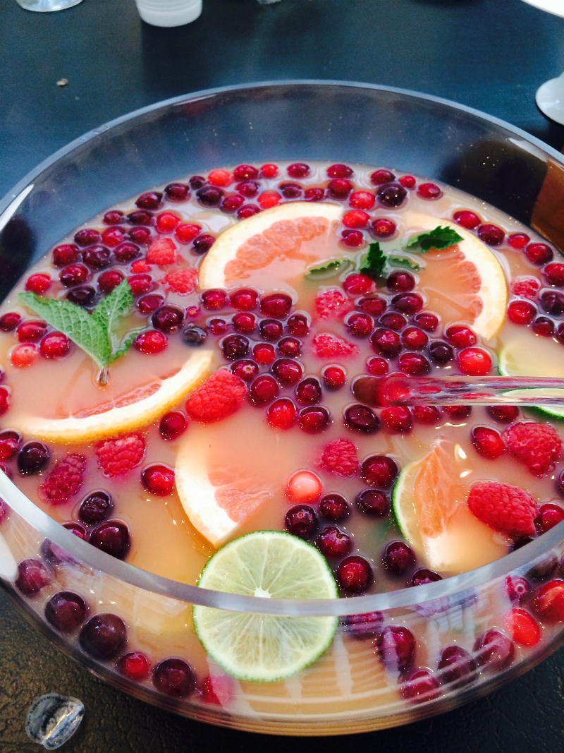 Spring Cocktail Recipes - Pink Grapefruit Punch