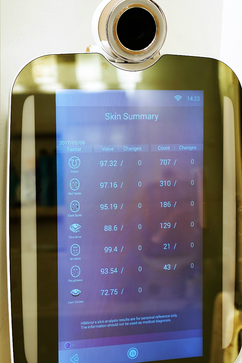 HiMirror - At-Home Beauty Technology That Analyzes Your Skin