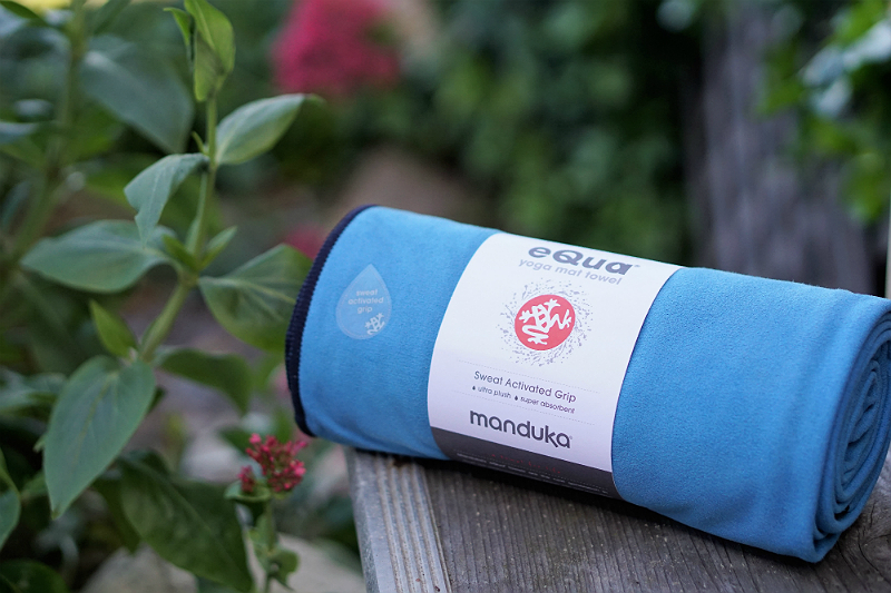 Power Your Happy Giveaway - Manduka Equa Yoga Mat Towel