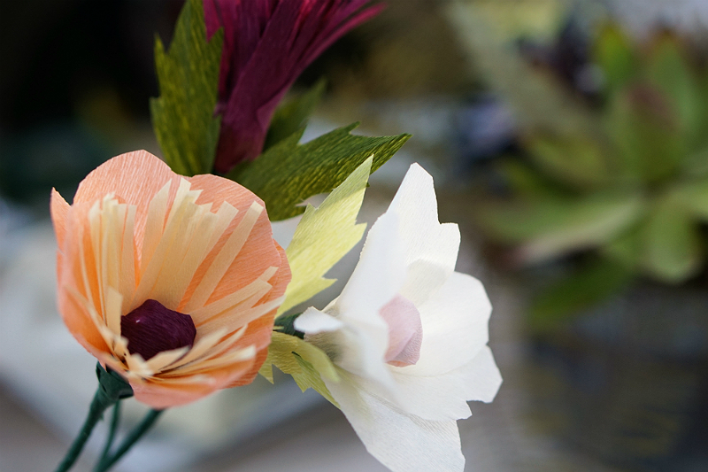 Folktale Artisan Workshop - Tutorial on DIY Crepe Paper Flowers