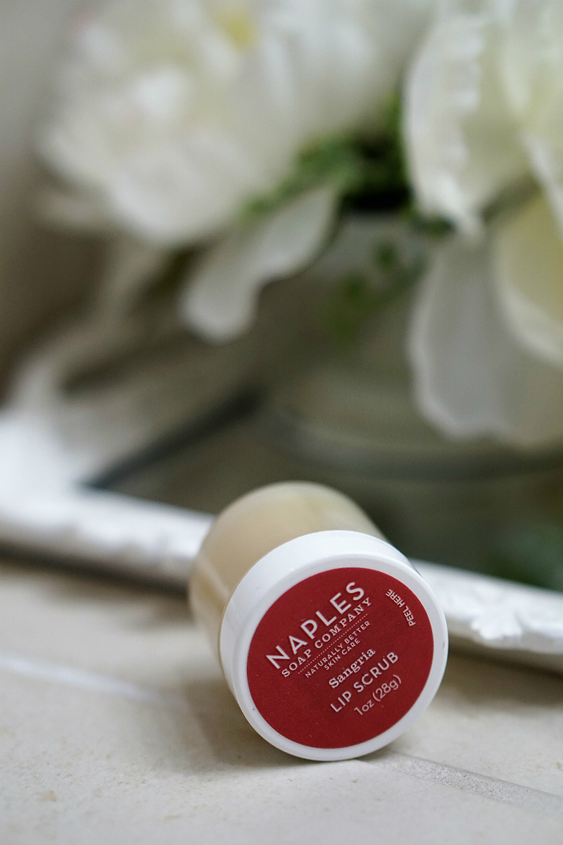 Fabulous Finds - Natural Beauty Products That Actually Work - Naples Sangria Lip Scrub