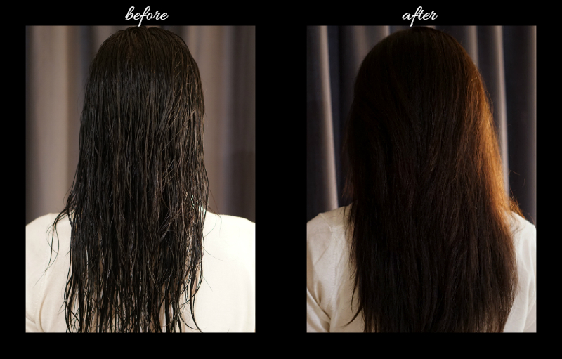 Pretty Party Hair Tutorial for the Modern Day Princess - Before and After Photos - Conair 3Q Dryer