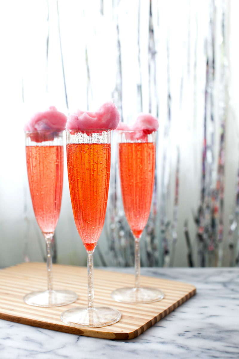 Galentine's Day Party Cocktail Ideas - Disappearing Candy Trick