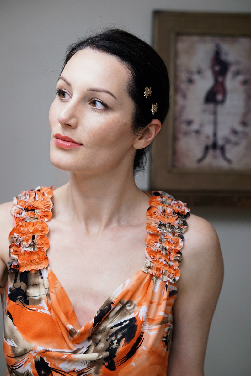 Girly Glam Hairstyle Tutorial - How To Create a Quick & Pretty Ballerina Bun