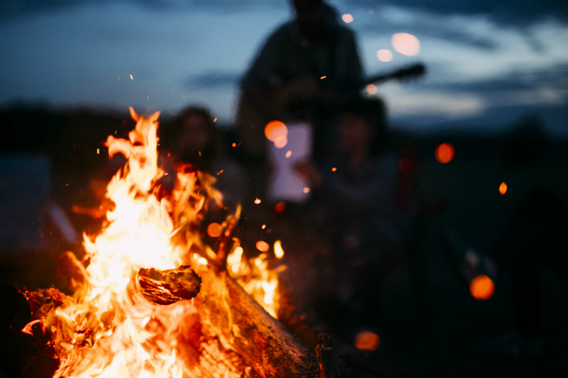 10 Things To Do This Summer To Boost Your Happiness - Beach Bonfire with Friends