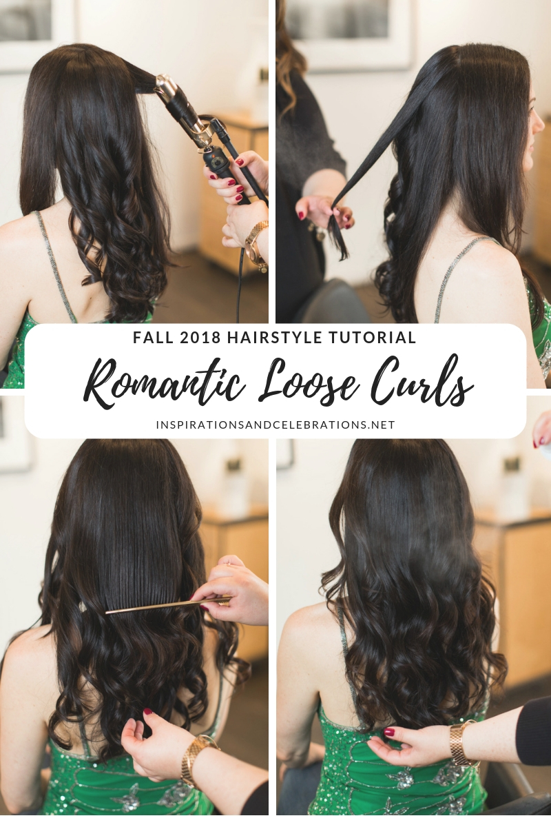 Fall 2018 Hairstyle Tutorial - Romantic Loose Curls