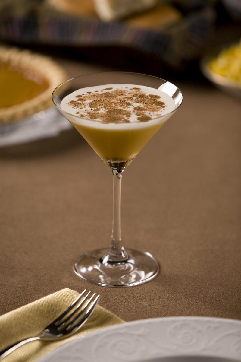 Fall Cocktails - Pumpkin Spice Martini