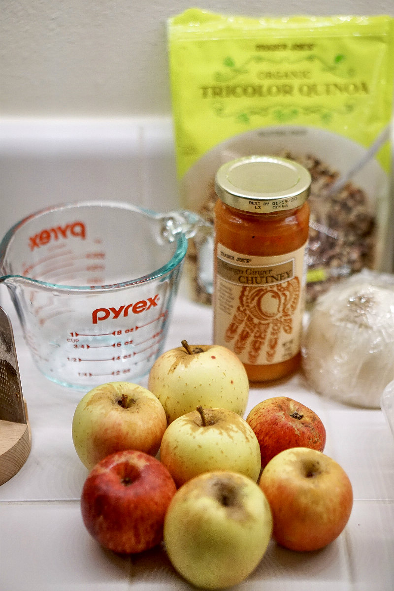 Apple Curry Chicken with Quinoa