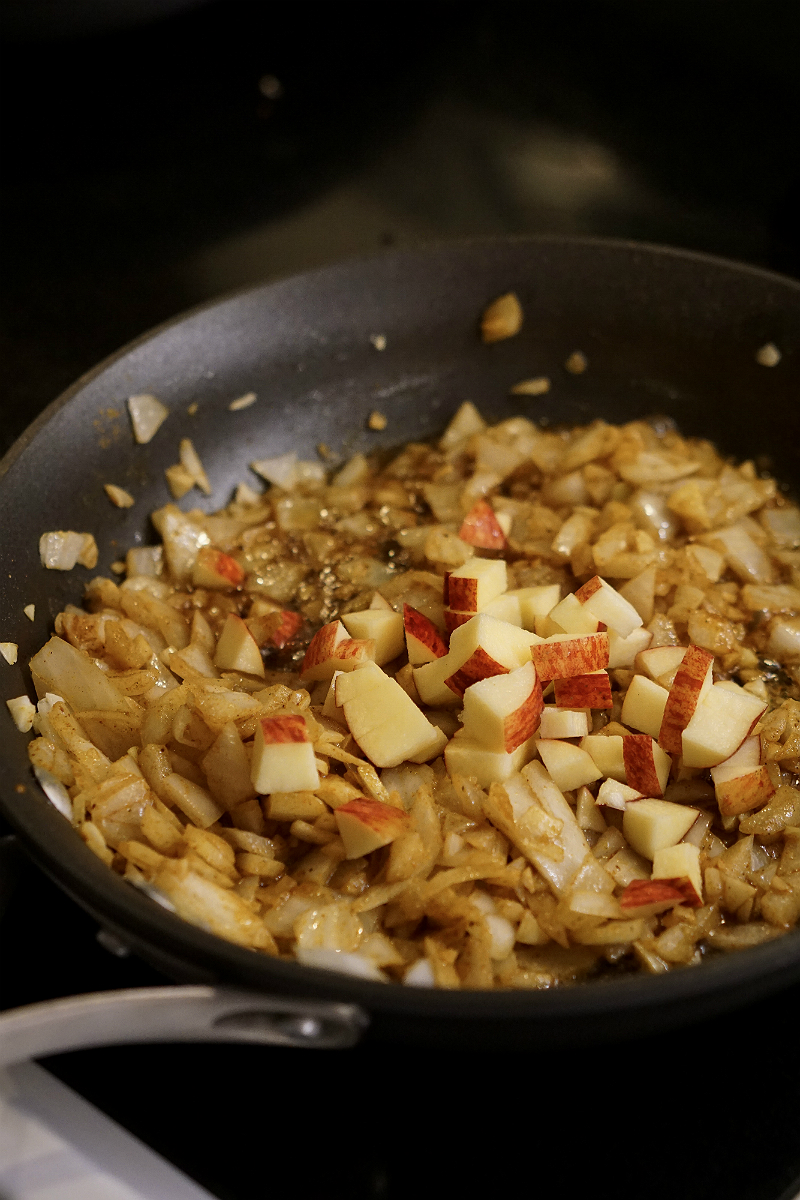 Apple Curry Chicken with Quinoa
