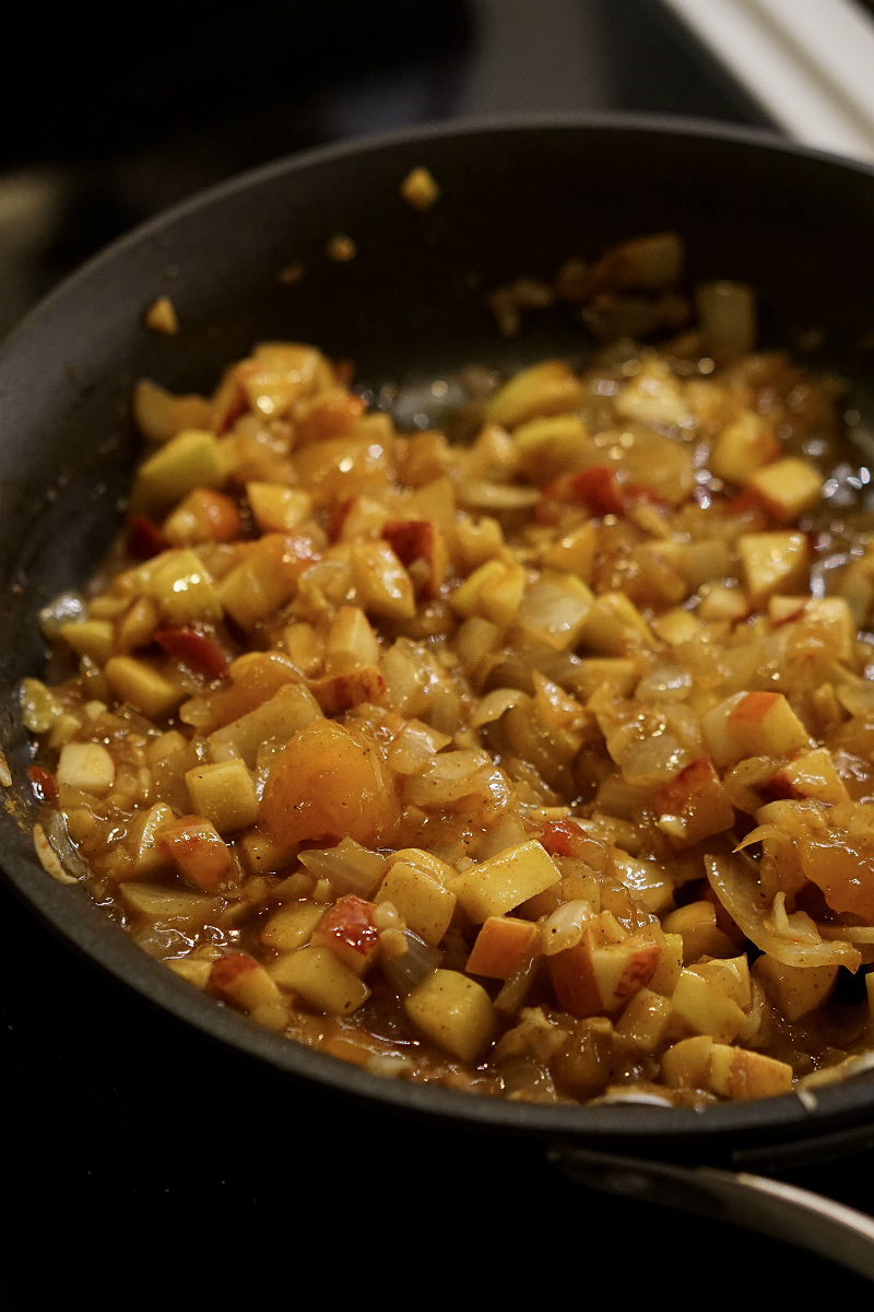 Apple Curry Chicken with Quinoa