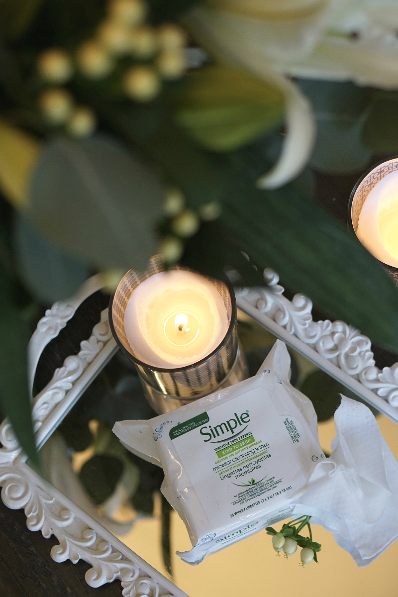 Fall Beauty Essentials - Simple Micellar Cleansing Wipes