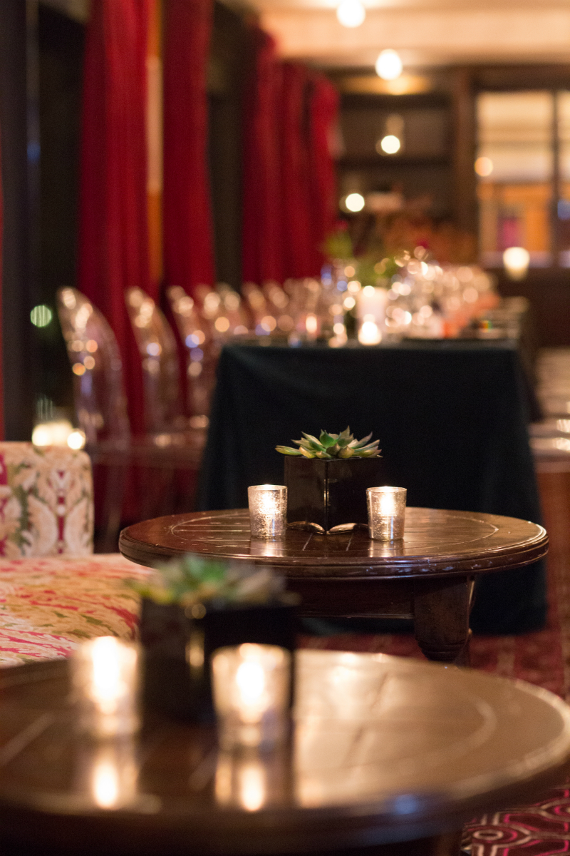 Entertaining Guide: Graffiti Glam Theme Holiday Dinner Party