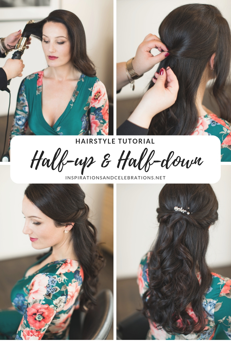 Hairstyle Tutorial - Half-up Half-down