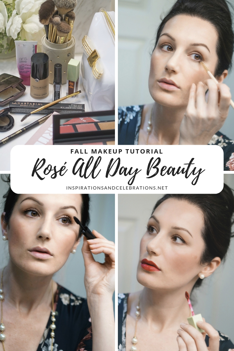 Fall Makeup Tutorial - Rose All Day Beauty