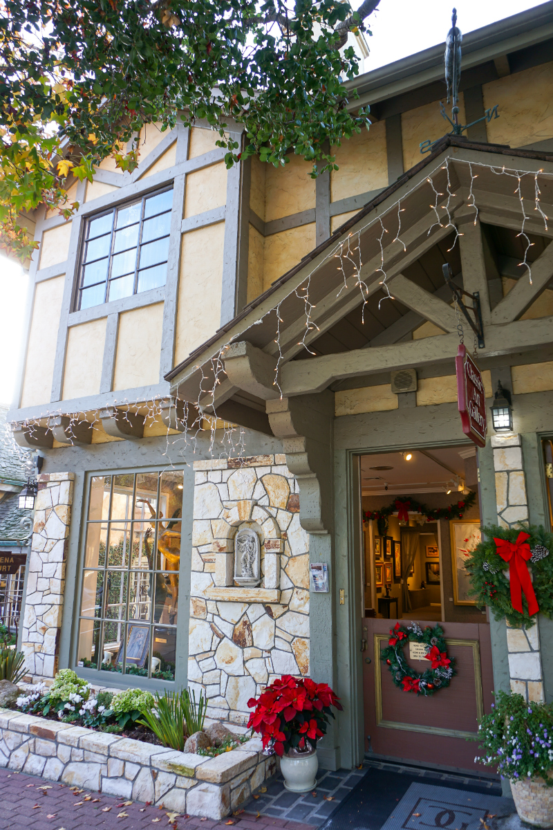 Celebrating Christmas in Carmel-by-the-Sea