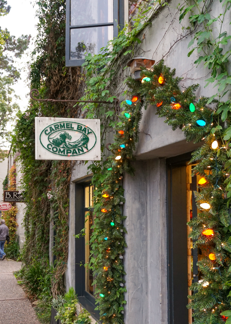 Celebrating Christmas in Carmel-by-the-Sea
