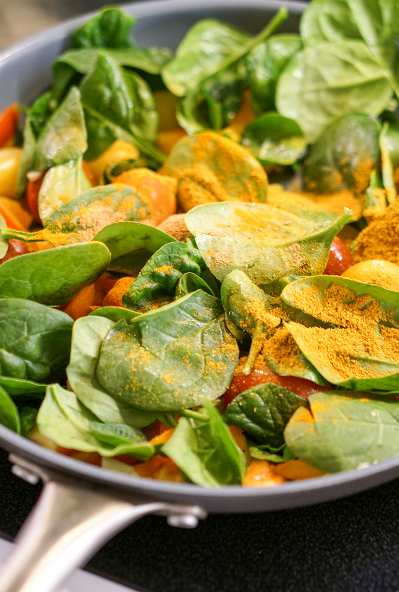Coconut Curry Veggie Pasta - A Healthier Vegan Recipe That Tastes Delicious