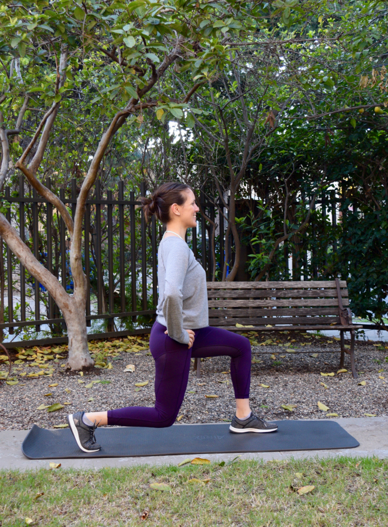 Self-Love Workout - Lunge Exercise