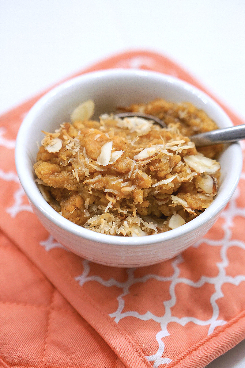 Healthy Vegetarian Recipes - Sweet Potato Pudding