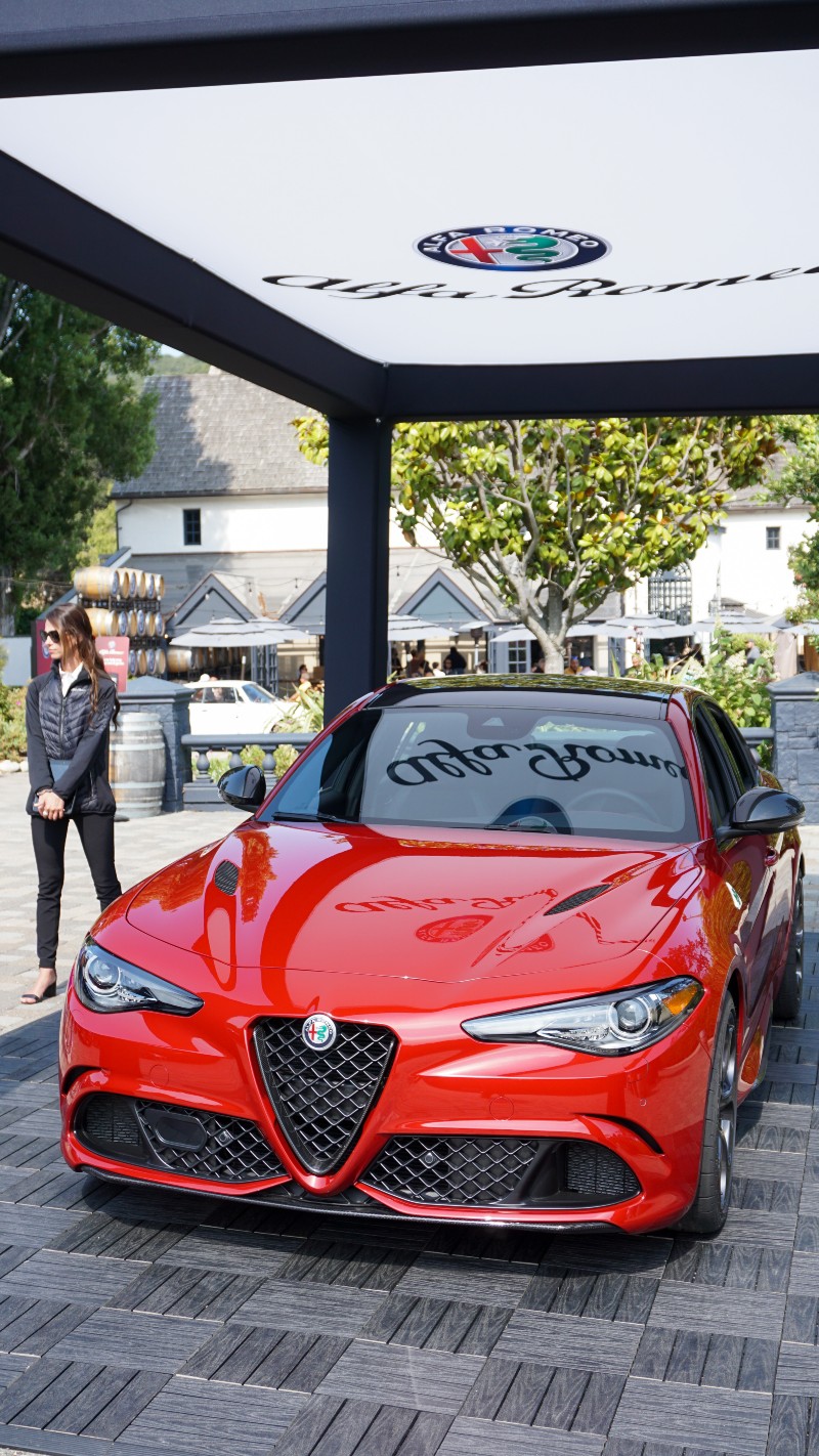 Alfa-Romeo Giulia at Monterey Car Week