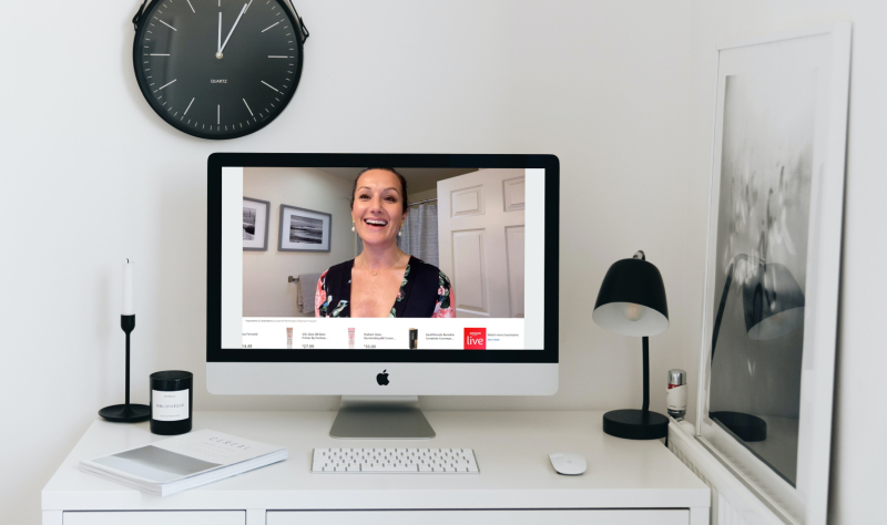 Inspiring Beauty Amazon Live Stream with Christina-Lauren Pollack